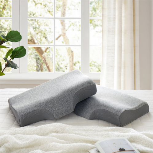 Puredown ergonomics memory foam medium support pillow