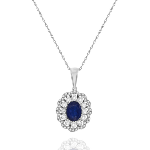 Diana M. diamond necklace