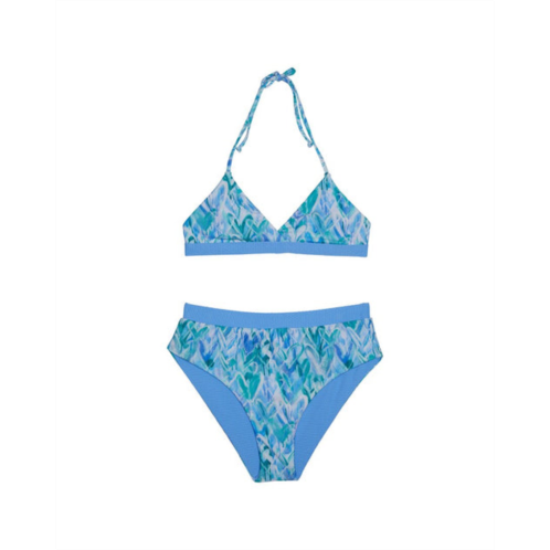 Splendid graffiti reversible triangle swim set