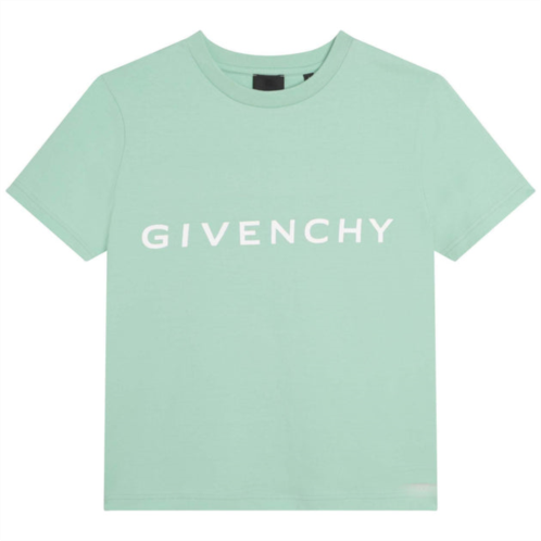 Givenchy green logo t-shirt