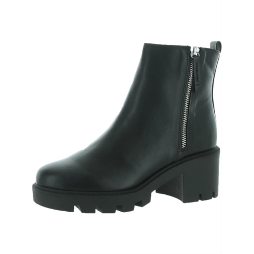 DV By Dolce Vita nicola womens faux leather lug sole motorcycle boots