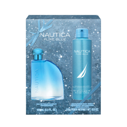 Nautica mens pure blue fragrance gift set
