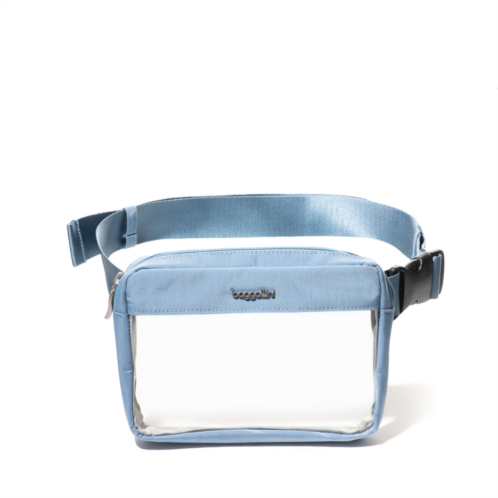 Baggallini clear stadium belt bag sling