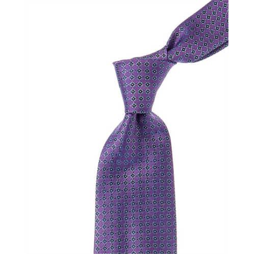 Brooks Brothers purple mini geo neat silk tie
