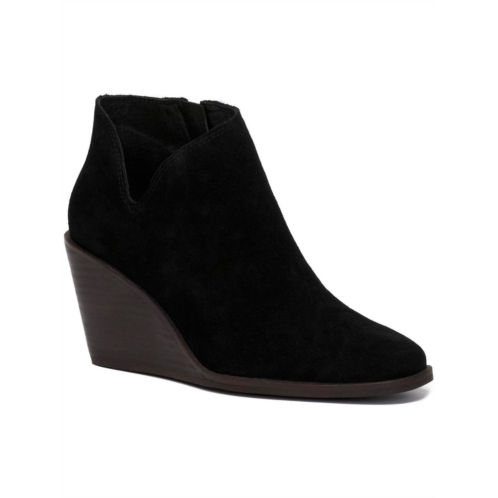 Lucky Brand melendi womens suede booties ankle boots