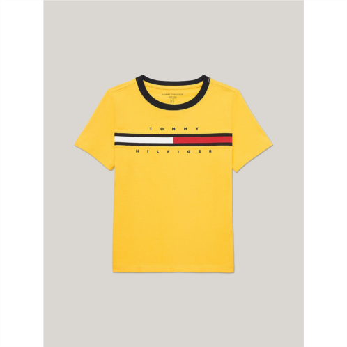 TOMMY HILFIGER Kids Flag Stripe Logo T-Shirt