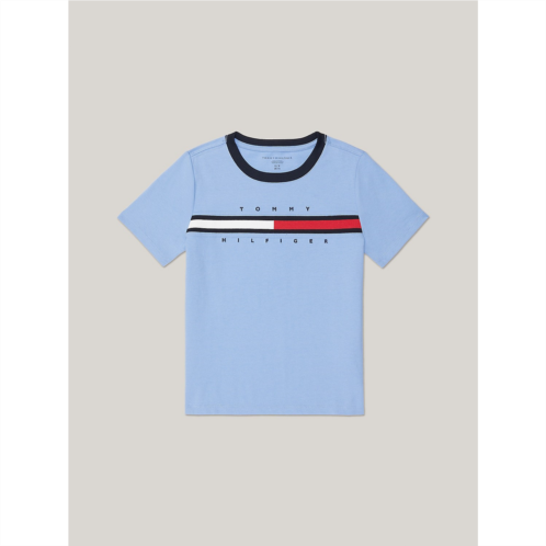 TOMMY HILFIGER Kids Flag Stripe Logo T-Shirt