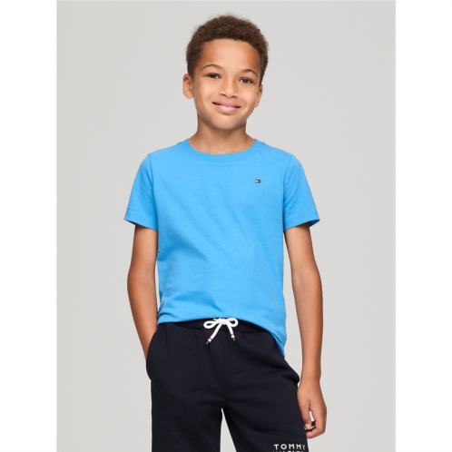 TOMMY HILFIGER Kids Solid Crewneck T-Shirt