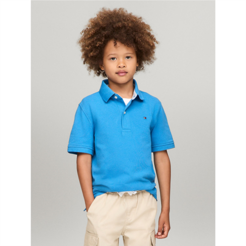 TOMMY HILFIGER Kids Flag Logo Stretch Polo