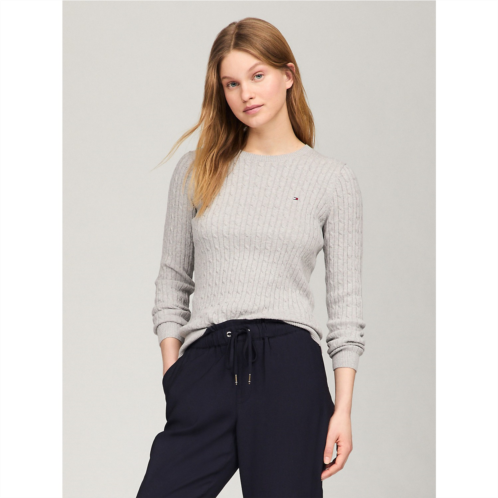 TOMMY HILFIGER Long-Sleeve Cable Sweater