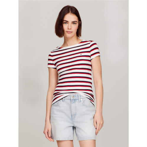 TOMMY HILFIGER Stripe Boatneck T-Shirt