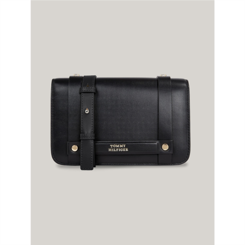 TOMMY HILFIGER TH Heritage Leather Crossbody Bag