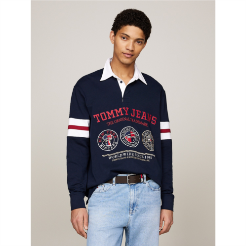 TOMMY HILFIGER Oversized TJ Luxe Rugby Polo