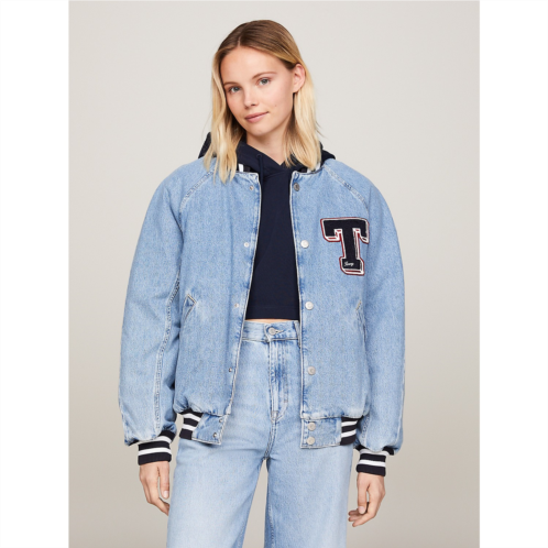 TOMMY HILFIGER Denim Letterman Jacket