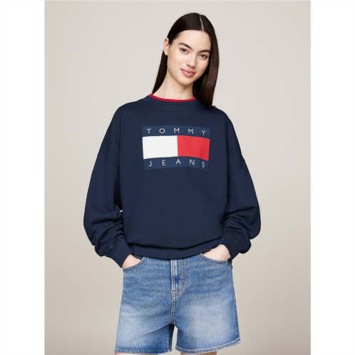 TOMMY HILFIGER Oversized Fit Flag Sweatshirt