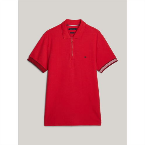 TOMMY HILFIGER Slim Fit Flag Tipped Polo