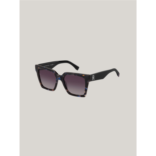 TOMMY HILFIGER TH Logo Oversized Butterfly Sunglasses