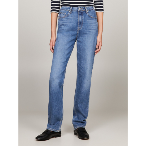 TOMMY HILFIGER Classic Mid Rise Straight Fit Jean