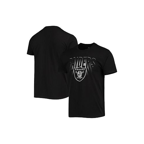 Junk Food Mens Black Las Vegas Raiders Spotlight T-shirt