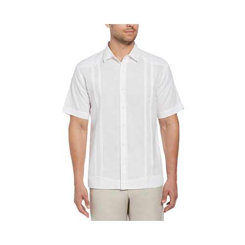 Cubavera Mens Short Sleeve Button-Front Guayabera Shirt