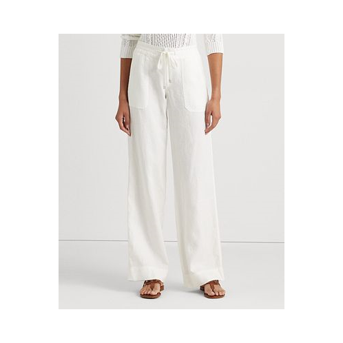 POLO RALPH LAUREN Wide-Leg Linen Pants