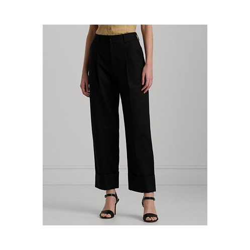 POLO RALPH LAUREN Double-Faced Stretch Cotton Ankle Pants