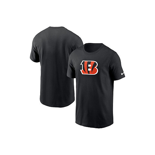 Nike Mens Black Cincinnati Bengals Team Primary Logo T-shirt