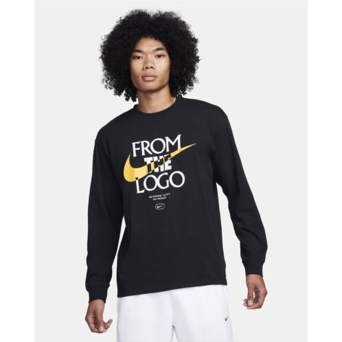Nike Max90 Mens Long-Sleeve Basketball T-Shirt
