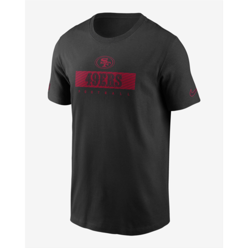 San Francisco 49ers Sideline Team Issue Mens Nike Dri-FIT NFL T-Shirt