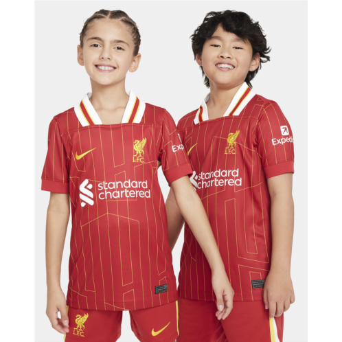 Liverpool FC 2024/25 Stadium Home Big Kids Nike Dri-FIT Soccer Replica Jersey