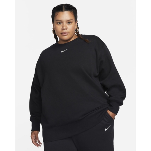 Nike Sportswear Phoenix Fleece Womens Oversized Crew-Neck Sweatshirt (Plus Size)
