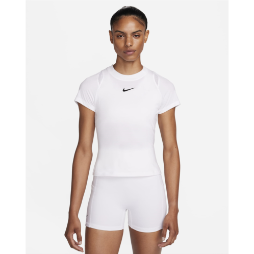 NikeCourt Advantage Womens Dri-FIT Short-Sleeve Tennis Top