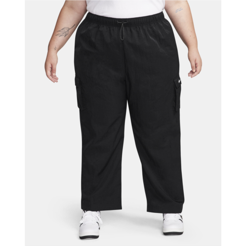 Nike Sportswear Essential Womens High-Waisted Woven Cargo Pants (Plus Size)