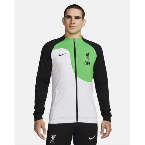Liverpool FC Academy Pro Mens Nike Full-Zip Knit Soccer Jacket