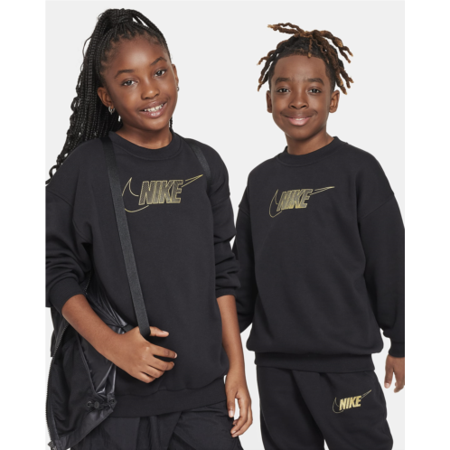 Nike Sportswear Club Fleece Big Kids (Girls) Crew-Neck Sweatshirt