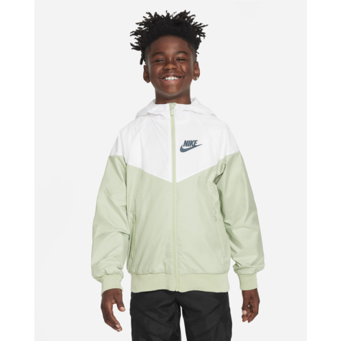 Nike Sportswear Windrunner Big Kids (Boys) Loose Hip-Length Hooded Jacket