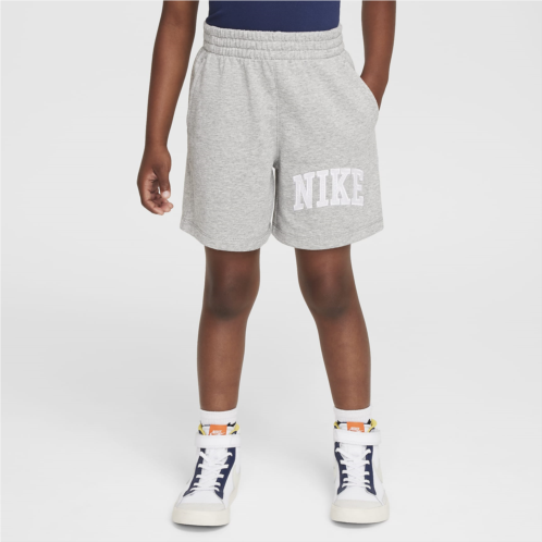 Nike Sportswear Club Little Kids Applique French Terry Shorts