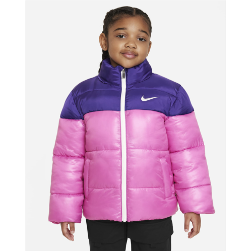 Nike Colorblock Puffer Jacket Little Kids Jacket