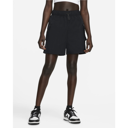Nike Sportswear Essential Womens Woven High-Rise Shorts