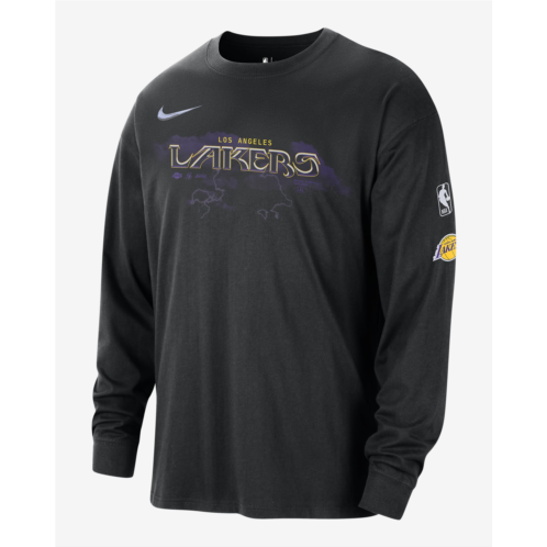 Los Angeles Lakers Essential Max90 Mens Nike NBA Long-Sleeve T-Shirt