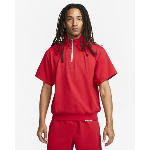 Nike Dri-FIT Standard Issue Mens 1/4-Zip Short-Sleeve Basketball Top