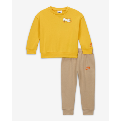 Nike Sportswear Create Your Own Adventure Baby (12-24M) French Terry Graphic Crew Set