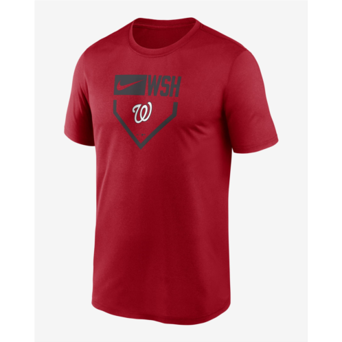 Washington Nationals Home Plate Icon Legend Mens Nike Dri-FIT MLB T-Shirt