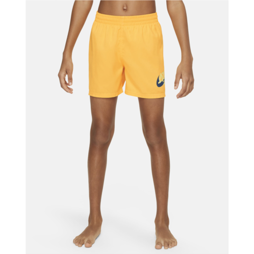 Nike Swim Scribble Big Kids (Boys) 4 Volley Shorts