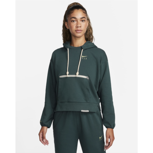 Nike Dri-FIT Swoosh Fly Standard Issue Womens Pullover Basketball Hoodie