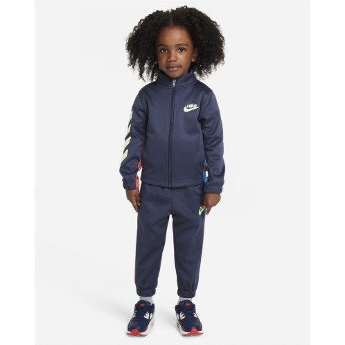 Nike Dri-FIT Colorblocked Toddler 2-Piece Full-Zip Set