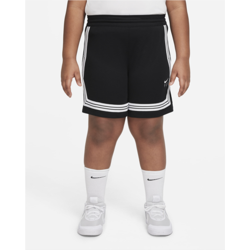Nike Dri-FIT Fly Crossover Big Kids (Girls) Basketball Shorts (Extended Size)