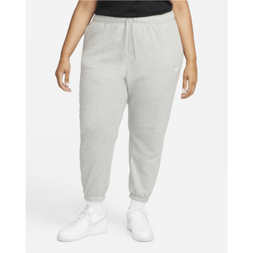 Nike Sportswear Club Fleece Womens Mid-Rise Oversized Sweatpants (Plus Size)