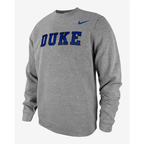Duke Club Fleece Mens Nike College Crew-Neck Sweatshirt