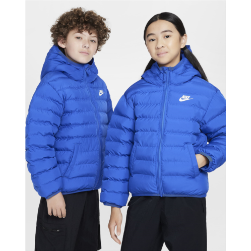 Nike Sportswear Lightweight Synthetic Fill Big Kids Loose Hooded Jacket